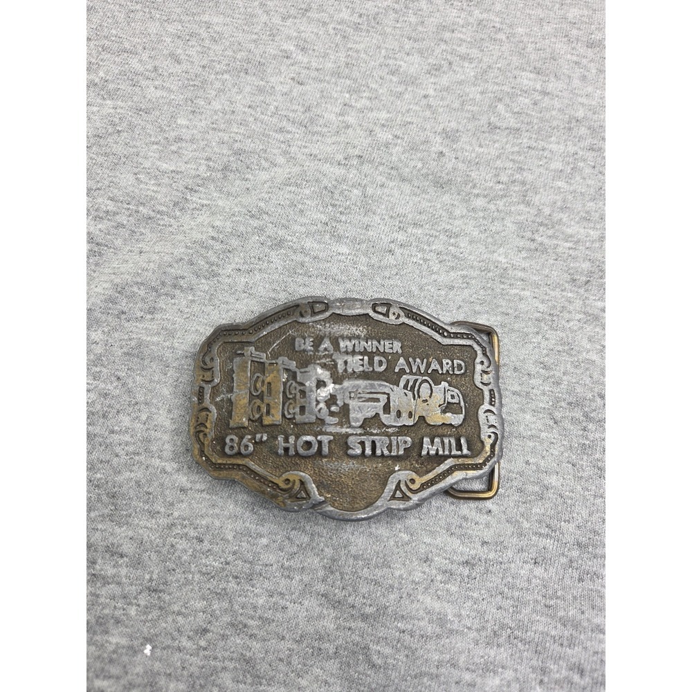 Vintage 1986 Working Class Be a Winner Welding Award Belt Buckle Welder